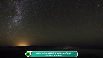 Asteroide passará próximo da Terra semana que vem