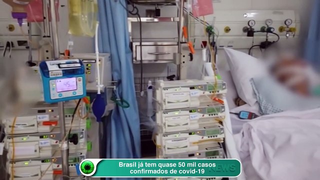 Brasil já tem quase 50 mil casos confirmados de covid-19