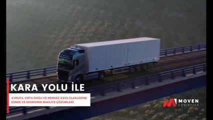 Moven Lojistik - Kara Yolu ile Uluslararası Taşımacılık Hizmeti