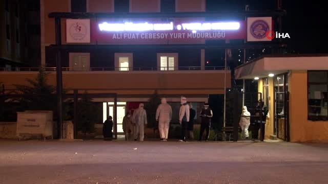 Fransa'dan getirilen 286 Türk vatandaşı Kocaeli'de öğrenci yurduna yerleştirildi