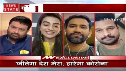न्यूज नेशन पर उतरे भोजपुरी सितारे, सुनाए मजेदार भोजपुरी गीत