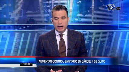 Controles en cárcel de Quito se refuerzan tras primer contagiado de covid-19