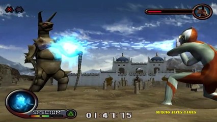 ULTRAMAN - MODO SURVIVOR (PS2)