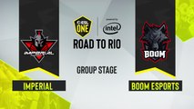 CSGO - Imperial Esports vs. BOOM Esports [Vertigo] Map 2 - ESL One Road to Rio - Group Stage - SA