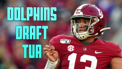 Dolphins draft Tagovailoa at No. 5