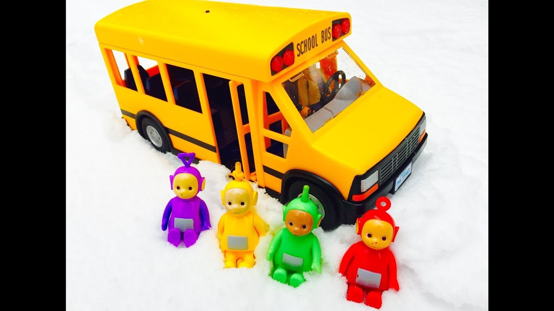  Playmobil School Bus Vehicle Playset : Toys & Games