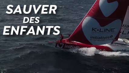 Initiatives Cœur 2018 : PASSION VOILE - Sam Davies et Tanguy de Lamotte