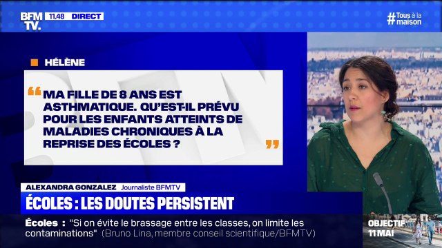 Qu'est-il prévu pour les enfants atteints de maladies chroniques à la reprise de l'école? BFMTV répond à vos questions