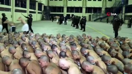 - El Salvador'da mahkumlara benzeri görülmemiş hücre cezası- Sosyal mesafe kuralı hiçe sayıldı