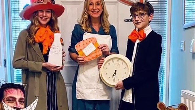 NHS hero dines with celebrity guests as his Leeds family create epic fancy dress dinners