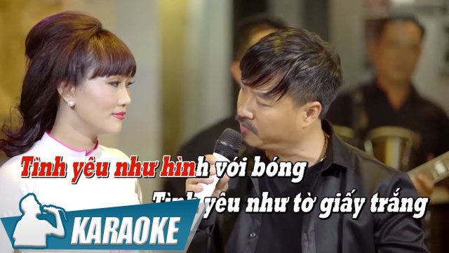 [KARAOKE] Thiệp Hồng Anh Viết Tên Em - Quang Lập v? Lâm Minh Thảo