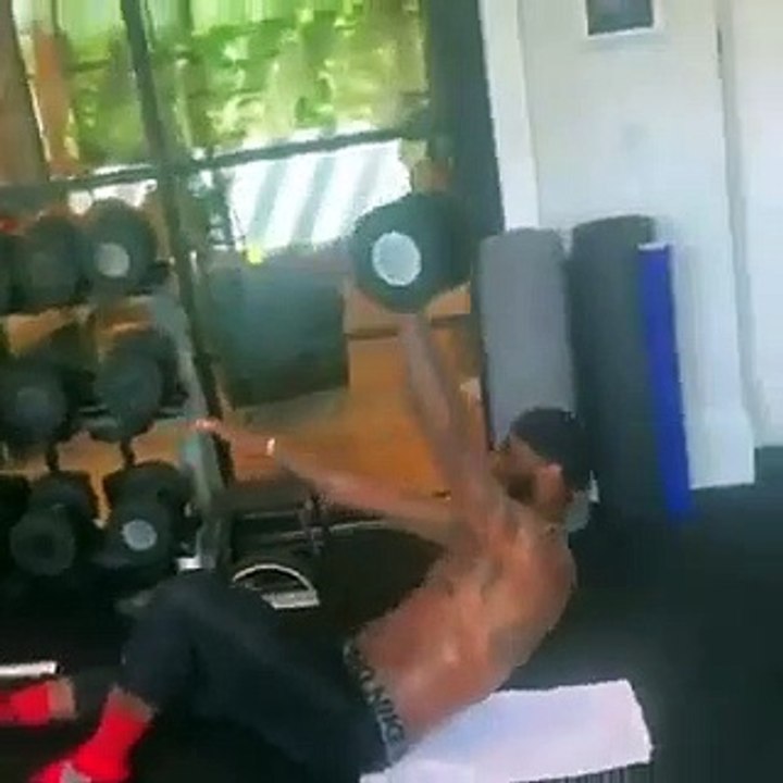 LeBron James is training during quarantine