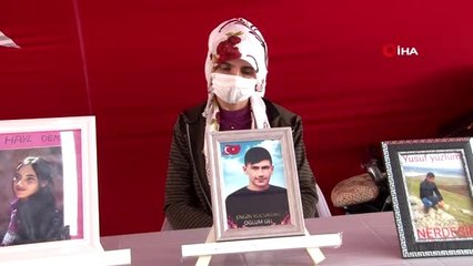 HDP önündeki aileler 4 günlük aranın ardından tekrar eylemde