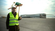 Los nuevos aerogeneradores de Iberdrola llegan a Bilbao