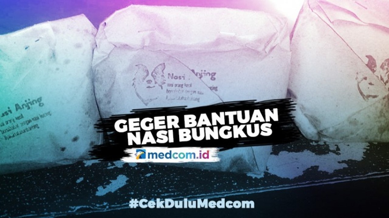 Kasus Bantuan Nasi Bungkus Berlogo Anjing Berakhir Damai