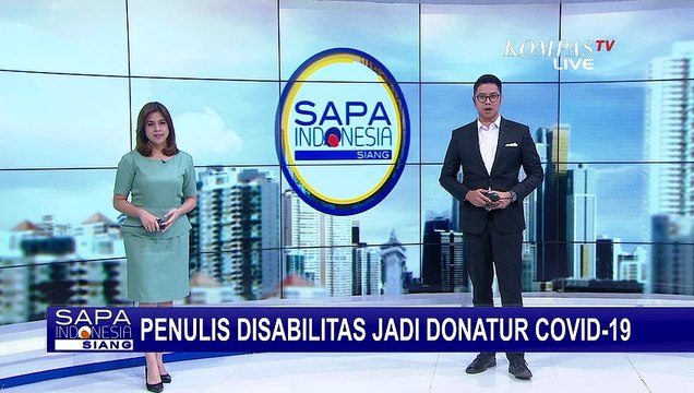 Tergerak Hatinya, Penulis Disabilitas Ikut Berdonasi Untuk Bantu Tangani Corona