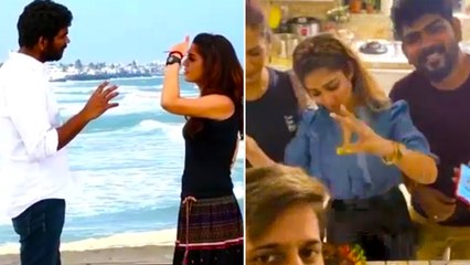 Naanum Rowdy Dhaan | Nayanthara & Vignesh Shivan best times | BehindTheScenes