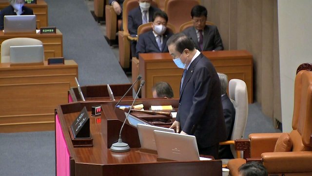 여야, 재난지원금 추경안 모레 본회의 처리 합의 / YTN