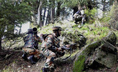 जम्मू-कश्मीर: सेना ने 6 आंतकियों को मार गिराया