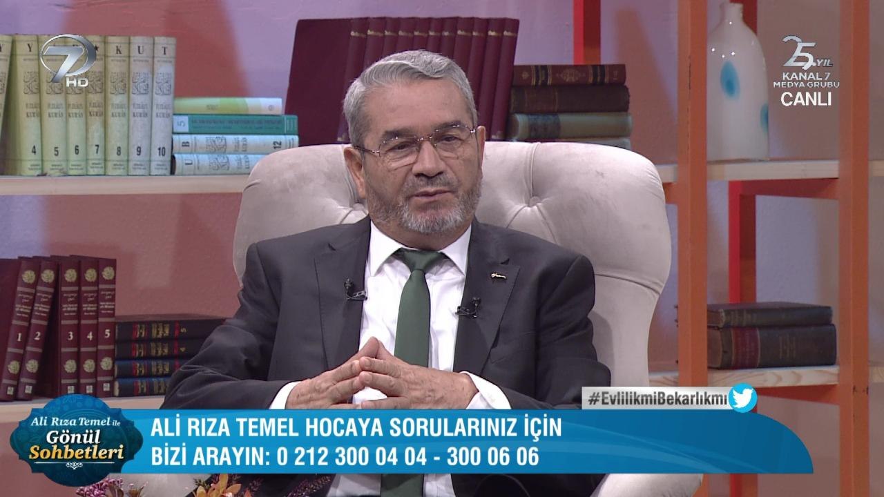 Ali Rıza Temel İle Gönül Sohbetleri | 27 Eylül 2019