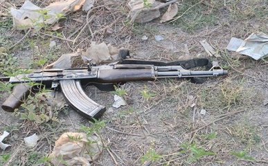 नोएडा में 1 लाख रुपए का इनामी बदमाश ढेर, AK-47 बरामद