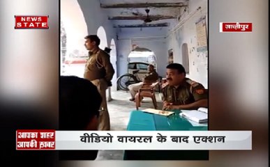 UP: गाली गलौज का वीडियो वायरल होने के बाद दारोगा नपे