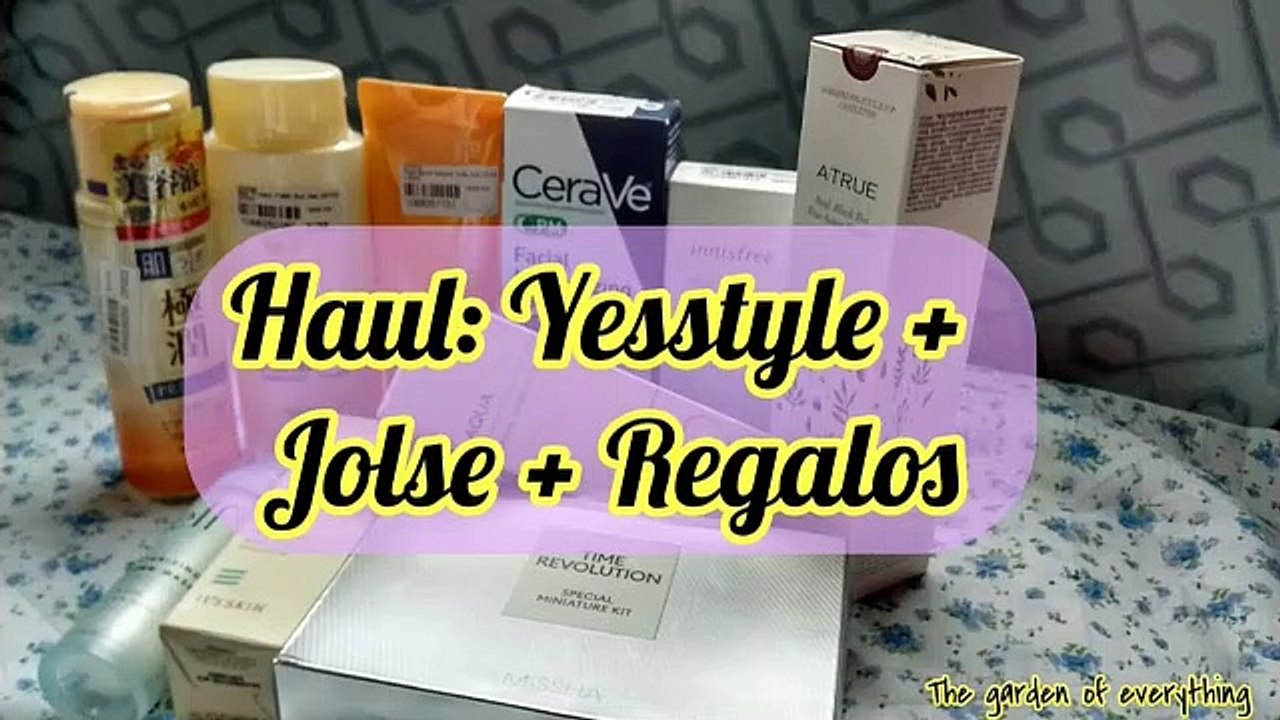 Haul: Yesstyle+Jolse+Regalos