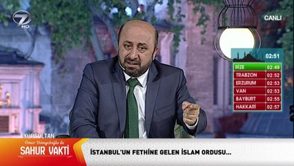 Ömer Döngeloğlu İle Sahur Vakti - 29 Mayıs 2019