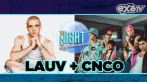 Karime    CNCO cuenta secretos    LAUV cantando EN VIVO / #TuNight (completo)