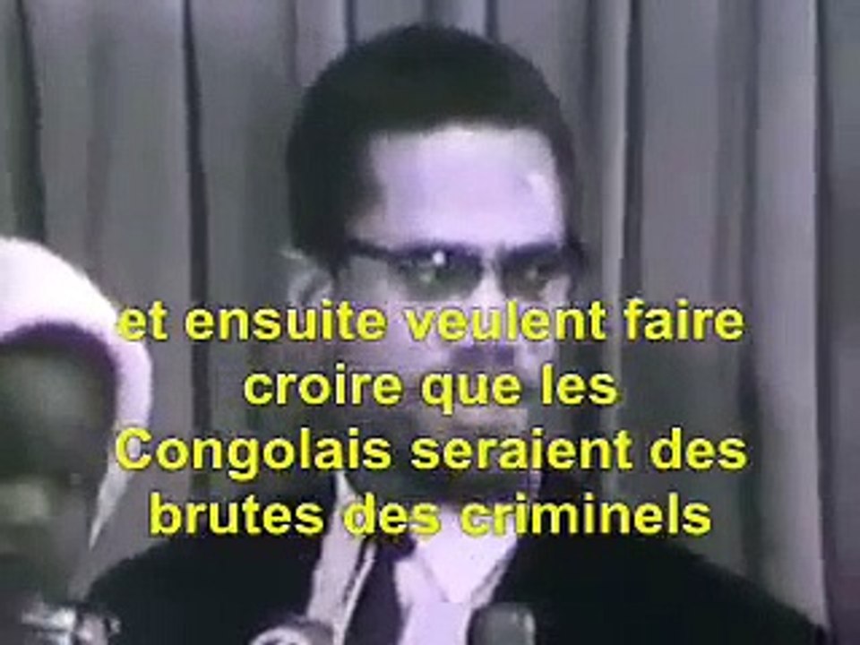 MALCOLM X SUR LE CONGO