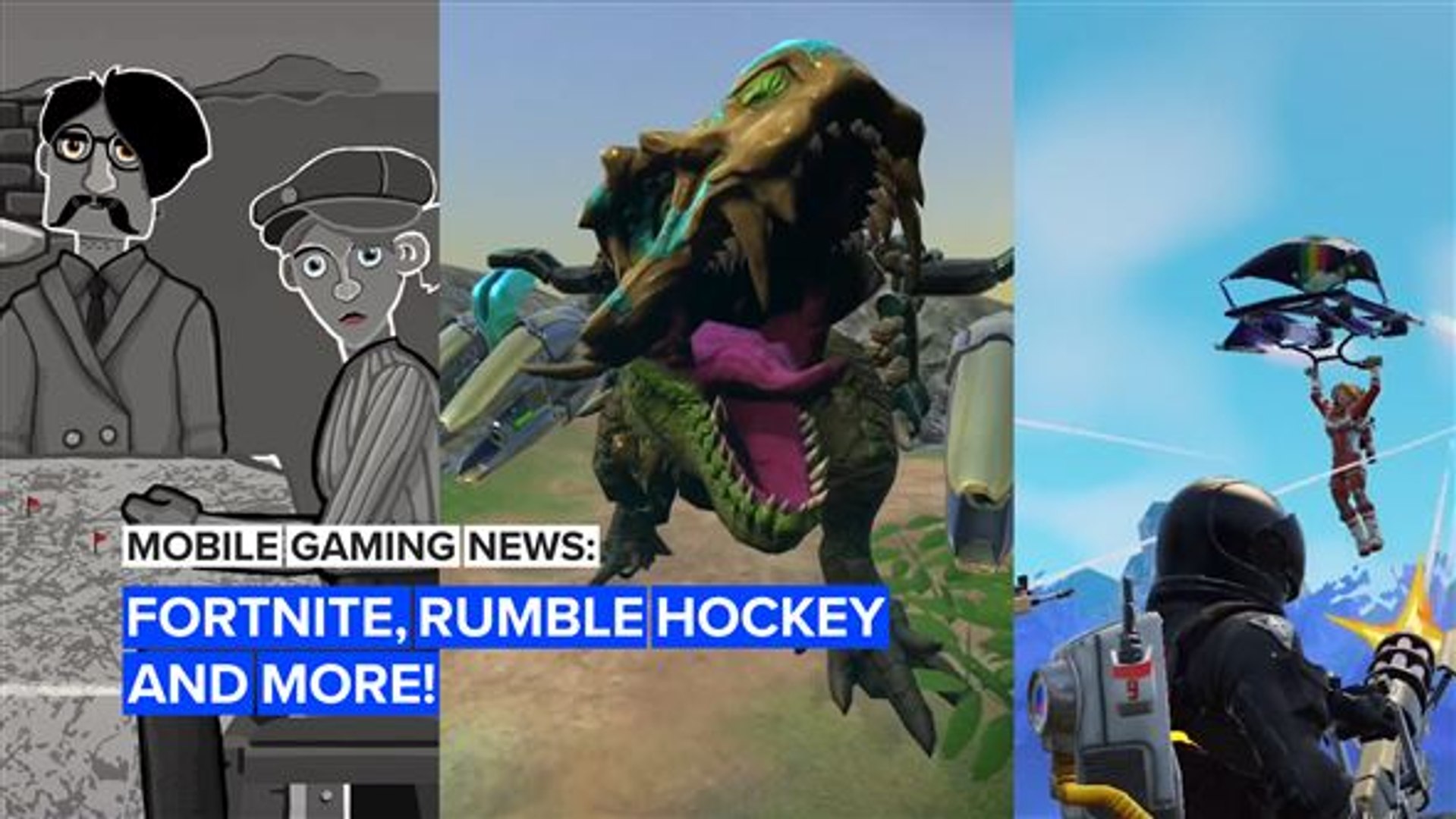 ⁣Mobile gaming news: Fortnite, Rumble Hockey and more!