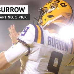 Joe Burrow's rise to first pick in the NFL Draft