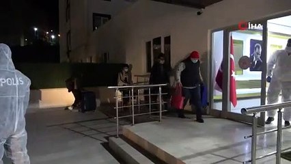 UKRAYNADAN GETİRİLİP TOKAT'TA KARANTİNAYA ALINDILAR