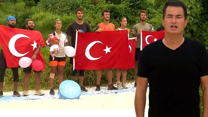 23 Nisan'ı Dominik'te kutlayan Survivor ekibi canlı yayında İstiklal Marşı'nı okudu