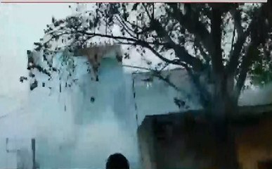 गाजियाबाद में आग का तांडव, इलेक्ट्रिक सब स्टेशन में लगी आग