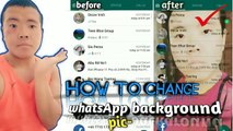 How to change whatsApp screen Wellpepar/whatsaap ka screen Wellpepar kaise change kare in hindi