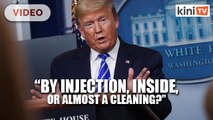 Trump suggests light, injecting disinfectant can help cure coronavirus