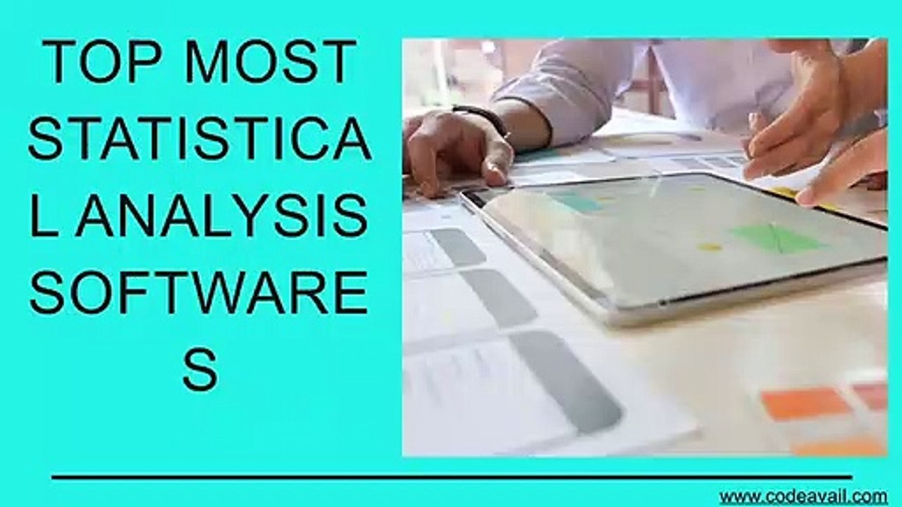 Top 10 best Statistical Analysis Software with price for 2020