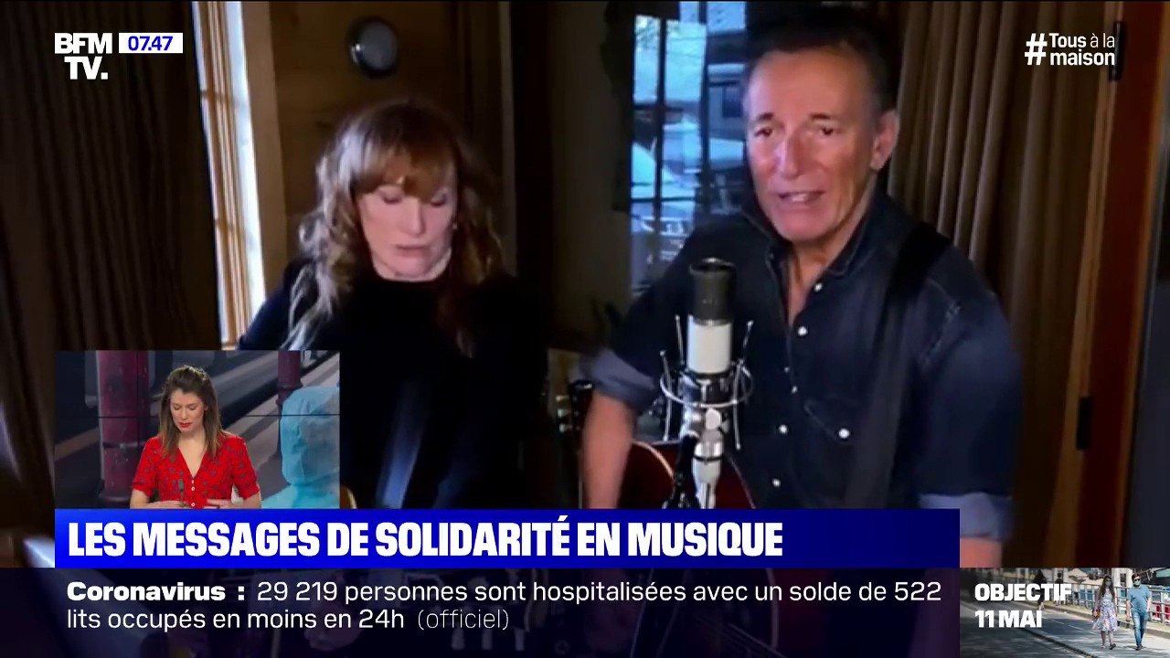 Bruce Springsteen , "No Pata Pata"... Les messa...