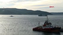 Rus savaş gemisi Saratov İstanbul Boğazı’ndan geçti