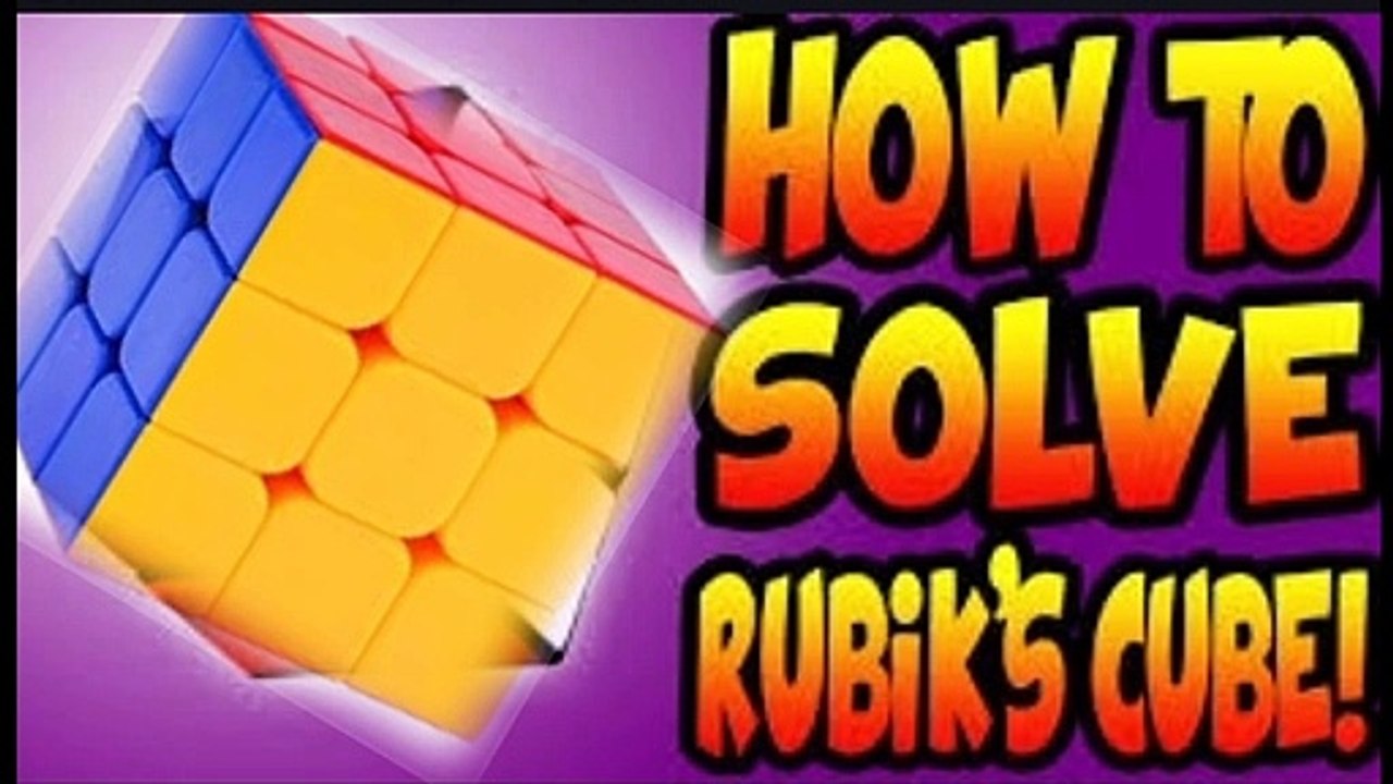 How to solve Rubik's cube