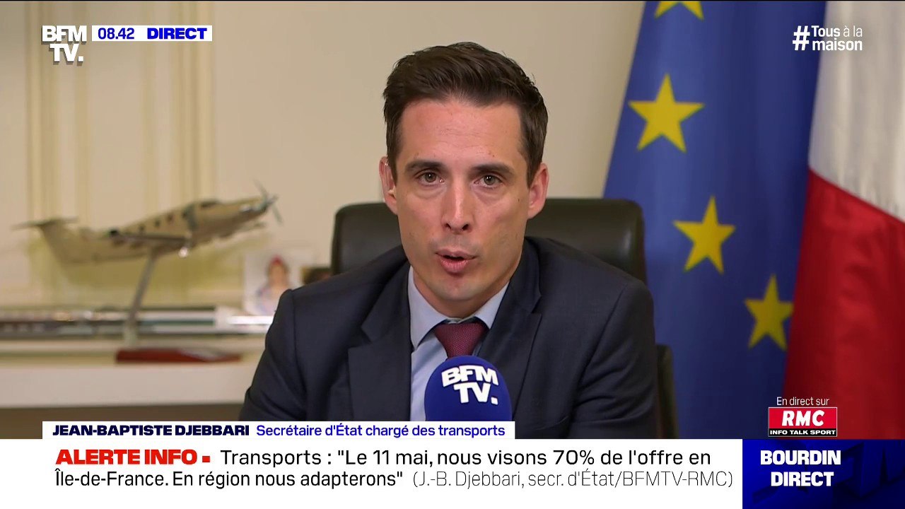 Jean-Baptiste Djebbari: "Il est très probable" que le masque soit obligatoire dans les zones à forte population