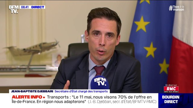 Jean-Baptiste Djebbari : à partir du 11 mai, nous sommes en capacité de monter à 50% de TGV