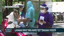 Layanan Drive Thru Rapid Test Temukan Pengendara Positif Corona