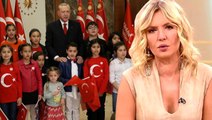 Sunucu Seda Akgül'ün Erdoğan'ın çocuklarla buluşmasına sitem etti: Sosyal mesafeye uyulmadı