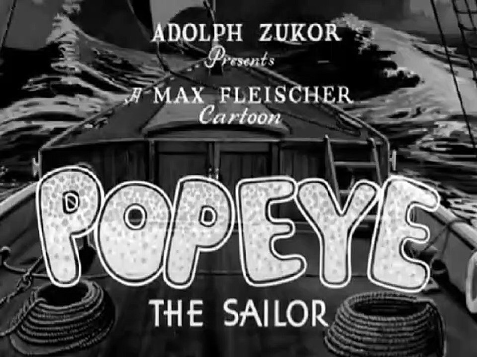 Random Classic Cartoons - Popeye the Sailor: 'The Paneless Window Washer' (1937) - Jack Mercer, Mae  Questel