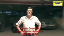 Arnob Goswami alleged that he was being attack by two youth Congress members