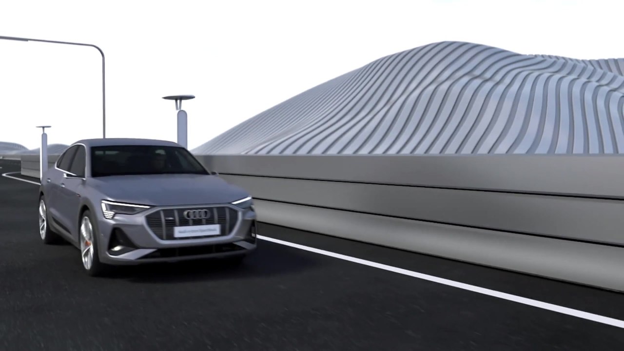 Audi e-tron Sportback - Ladeperformance Animation