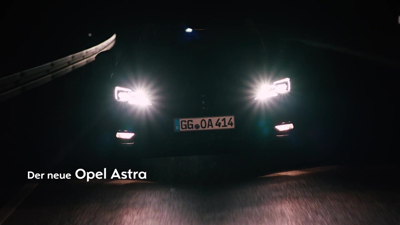 Opel Astra IntelliLux Matrix-Licht