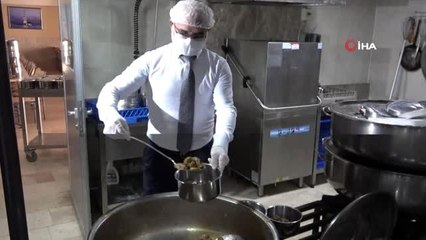 Aşevinde kazanlar "milli dayanışma" ile kaynıyor